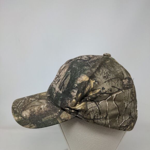 Mississippi Telco Federal Credit Union Strapback Hat Camouflage OSFM Vitronic - Picture 3 of 8